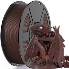 Load image into Gallery viewer, Amoybaby Matte Rainbow PLA 3D Printer Filament, 1.75±0.03mm Vibrant Color Gradient PLA, Low Warping&High Precision 3D Printing Filament, Solar Eclipse 1kg Spool(2.2lb), Fits for most FDM 3D Printers