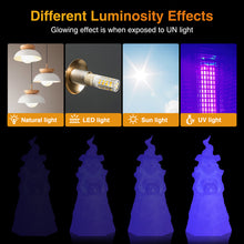 Load image into Gallery viewer, Amoybaby Glow in The Dark PLA Filament 1.75mm, Luminous 3D Printer Filament 1kg Spool, Dimensional Accuracy +/- 0.03 mm, Fit Most FDM 3D Printer, Glow Purple (Slightly Blue)