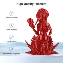 Load image into Gallery viewer, Amoybaby Red Silk PLA Filament Bundle 1.75mm 3D Printer Filament Bundle, 2kg Spool (4.4lbs), Dimensional Accuracy +/- 0.03 mm, Fit Most FDM 3D Printer (Silk Red 2-Pack)
