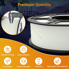 Load image into Gallery viewer, Amoybaby Glow in The Dark PLA Filament 1.75mm, Luminous 3D Printer Filament 1kg Spool, Dimensional Accuracy +/- 0.03 mm, Fit Most FDM 3D Printer, Glow Purple (Slightly Blue)