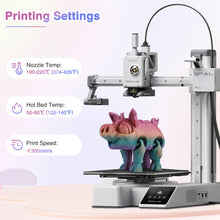 Load image into Gallery viewer, Amoybaby Matte Rainbow PLA 3D Printer Filament, 1.75±0.03mm Vibrant Color Gradient PLA, Low Warping&High Precision 3D Printing Filament, Flame Spectrum 1kg Spool(2.2lb), Fits for most FDM 3D Printers