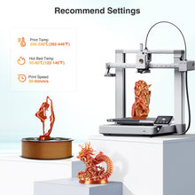 Load image into Gallery viewer, Amoybaby Silk PLA 3D Printer Filament, Silk Dual Color Gold Red PLA Filament 1.75+/-0.03mm, Shiny Coextrusion PLA Filament, Color Change 3D Printing Filament 1KG/2.2lb