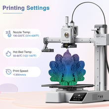 Load image into Gallery viewer, Amoybaby Matte Rainbow PLA 3D Printer Filament, 1.75±0.03mm Vibrant Color Gradient PLA, Low Warping&High Precision 3D Printing Filament, Neon Passage 1kg Spool(2.2lb), Fits for most FDM 3D Printers