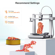 Load image into Gallery viewer, Amoybaby Silk PLA 3D Printer Filament, Silk Dual Color Red Bright Gold PLA Filament 1.75+/-0.03mm, Shiny Coextrusion PLA Filament, Color Change 3D Printing Filament 1KG/2.2lb