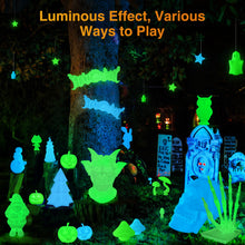 Load image into Gallery viewer, Amoybaby Glow in The Dark PLA Filament 1.75mm 3D Printer Filament, 1kg Spool (2.2lbs), Dimensional Accuracy +/- 0.03 mm, Fit Most FDM 3D Printer (Glow Green)