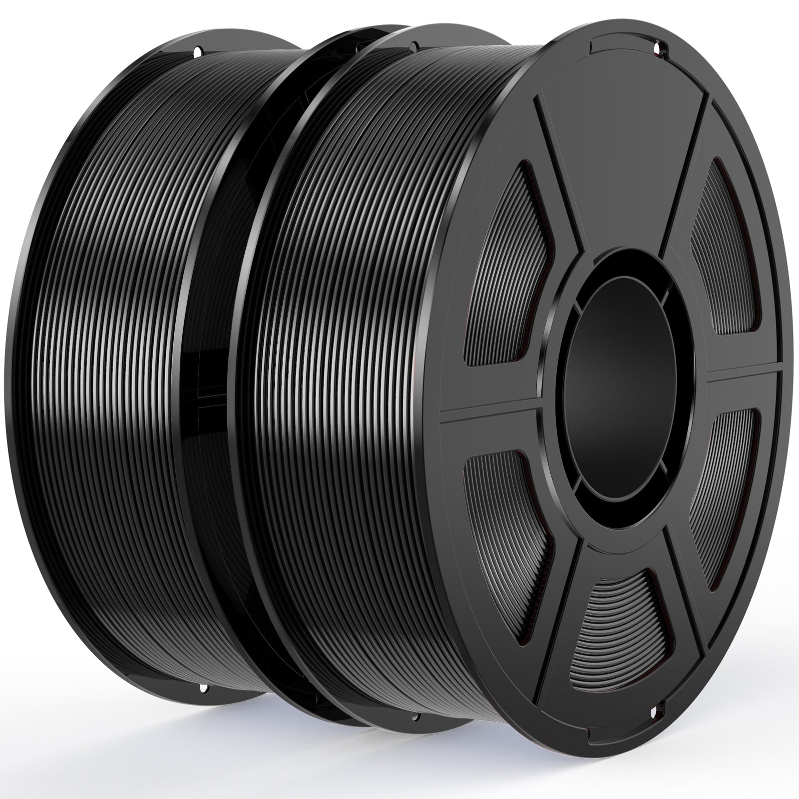 Amoybaby Blue Silk PLA Filament Bundle 1.75mm 3D Printer Filament, 2kg Spool (4.4lbs), Dimensional Accuracy +/- 0.03 mm, Fit Most FDM 3D Printer (Silk Blue 2-Pack)