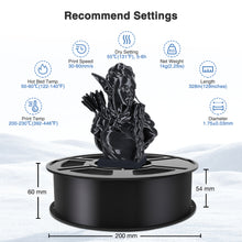 Load image into Gallery viewer, Amoybaby Blue Silk PLA Filament Bundle 1.75mm 3D Printer Filament, 2kg Spool (4.4lbs), Dimensional Accuracy +/- 0.03 mm, Fit Most FDM 3D Printer (Silk Blue 2-Pack)
