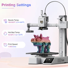Load image into Gallery viewer, Amoybaby Matte Rainbow PLA 3D Printer Filament, 1.75±0.03mm Vibrant Color Gradient PLA, Low Warping&amp;High Precision 3D Printing Filament, Flame Spectrum 1kg Spool(2.2lb), Fits for most FDM 3D Printers
