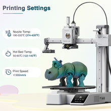 Load image into Gallery viewer, Amoybaby Matte Rainbow PLA 3D Printer Filament, 1.75±0.03mm Vibrant Color Gradient PLA, Low Warping&amp;High Precision 3D Printing Filament, Aurora Whisper 1kg Spool(2.2lb), Fits for most FDM 3D Printers
