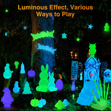 Load image into Gallery viewer, Amoybaby Glow in The Dark PLA Filament 1.75mm, Luminous 3D Printer Filament, 1kg Spool (2.2lbs), Dimensional Accuracy +/- 0.03 mm, Fit Most FDM 3D Printer (Glow Teal)
